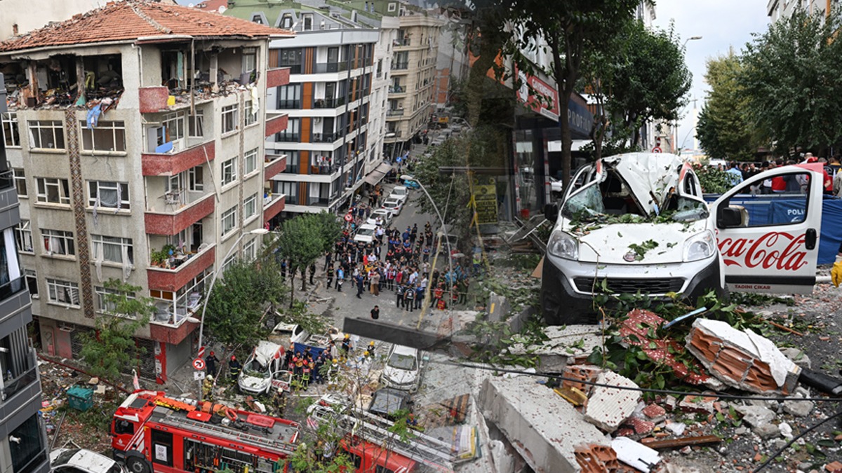 irinevler'de binada doal gaz patlamas: l ve yarallar var