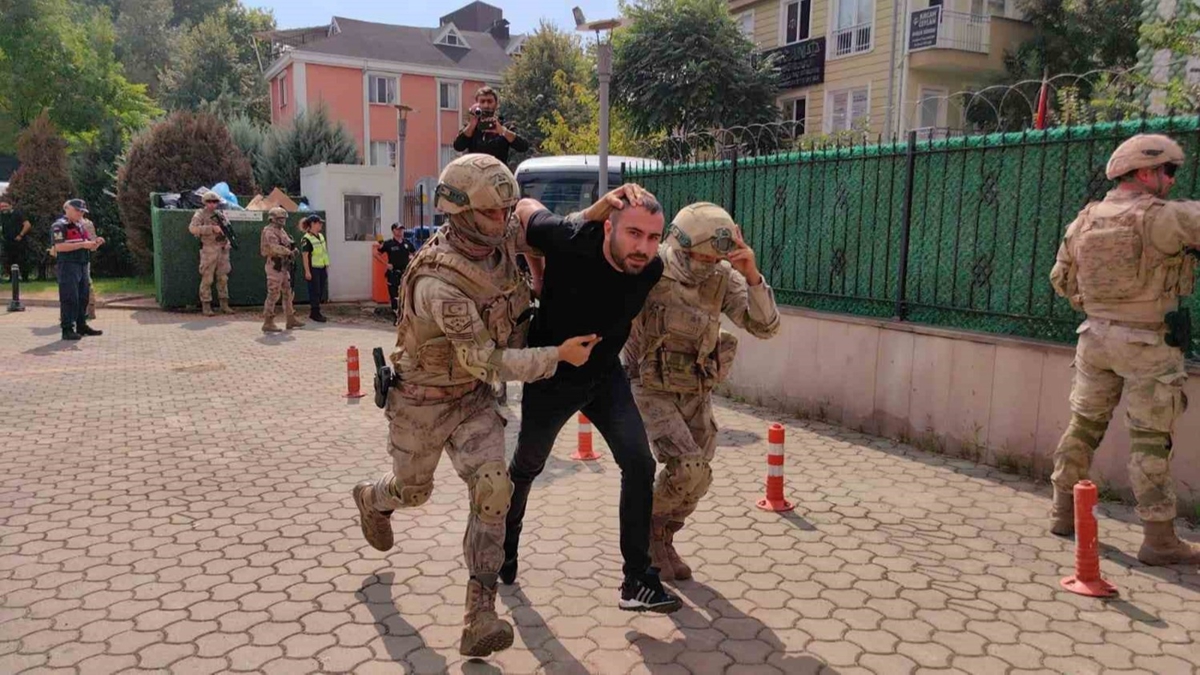 Terkinler etesi yeleri adliyeye byle getirildi
