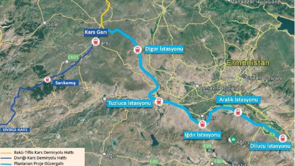 Trkiye'den koridor hamlesi! ''5 yl iinde tamamlanacak''