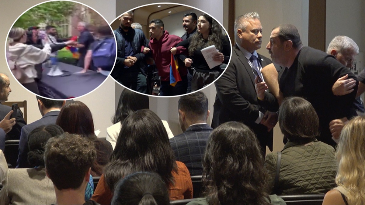 Ermeni provokatrler ABD'de Trk bykelinin programn engellemeye alt!  Dileri Bakanl harekete geti