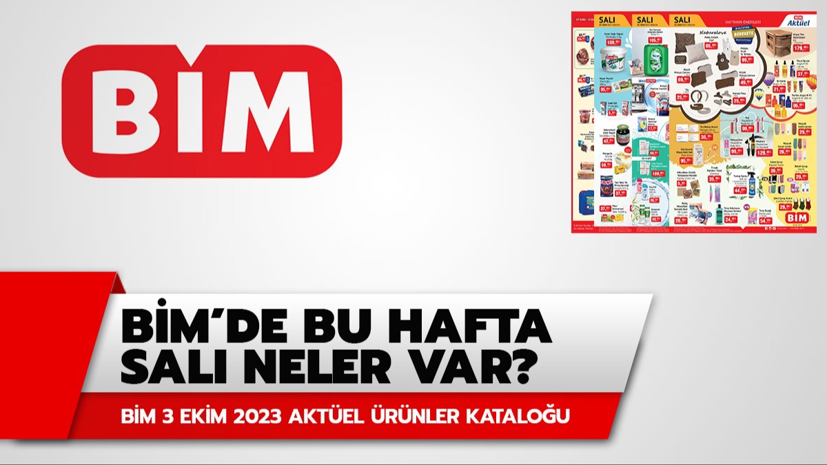 BM 3 Ekim 2023 aktel rnler katalou! BM'de bu hafta sal neler var?
