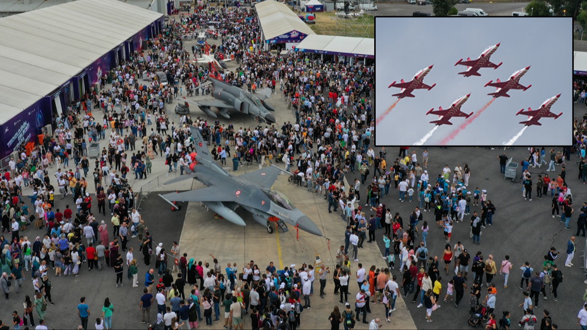 TEKNOFEST zmir'den muhteem kapan: Yzbinler akn etti