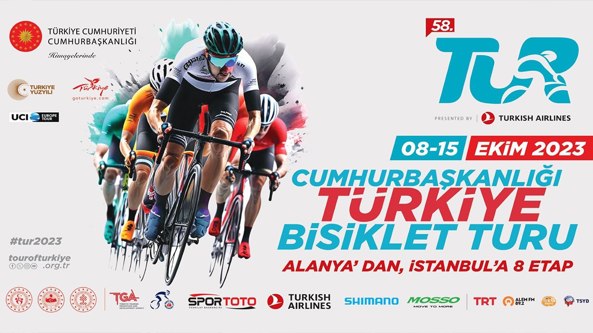 58. Cumhurbakanl Trkiye Bisiklet Turu 8 Ekim Pazar gn Alanya-Antalya etab ile balyor 