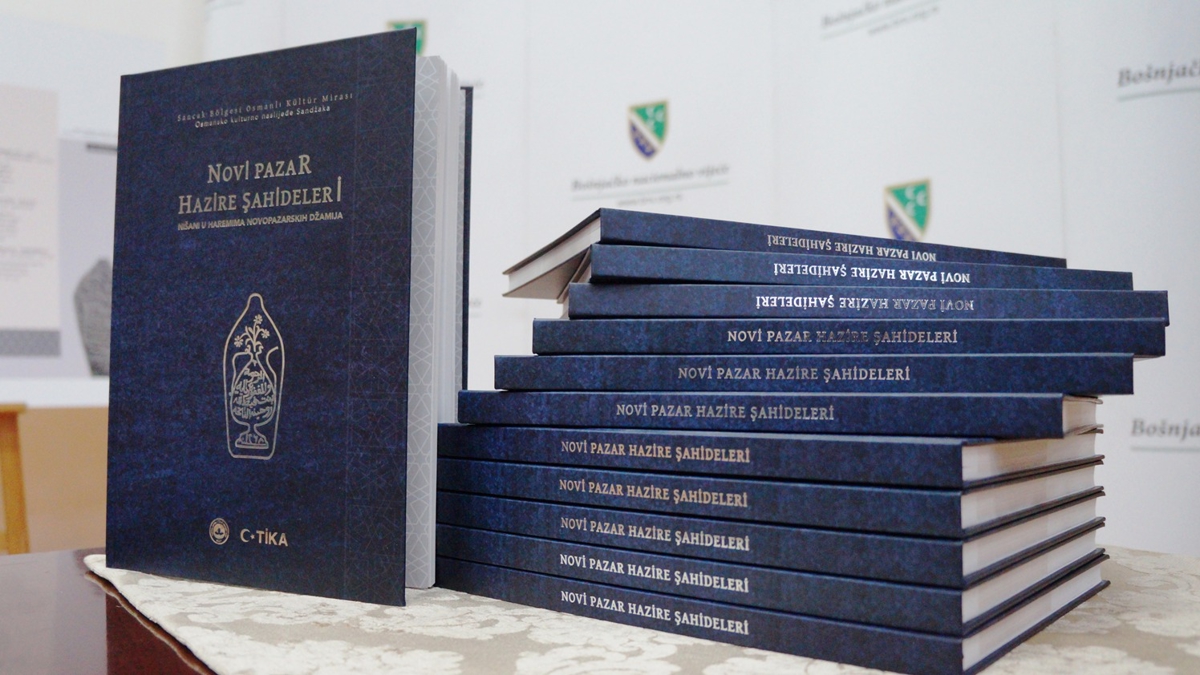 TKA'nn destekleriyle baslan ''Novi Pazar Hazire ahideleri'' kitab Srbistan'da tantld