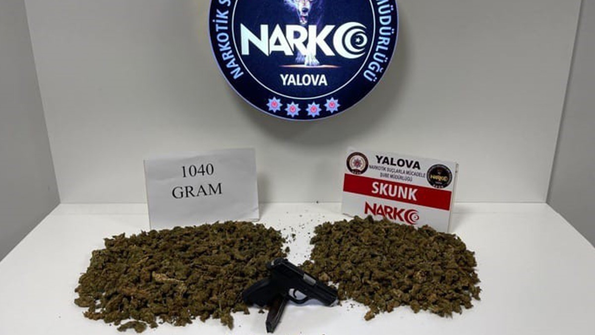 Yalova'da uyuşturucu operasyonu: 2 tutuklama