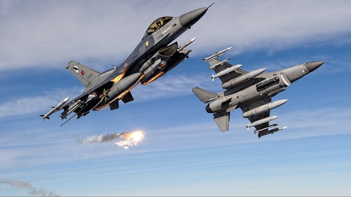 Irak'n kuzeyine 3 gnde 3. hava harekat: Terristlere ait hedefler imha edildi