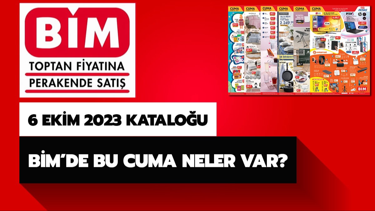BM'de bu hafta cuma neler var? BM 6 Ekim 2023 aktel rnler katalou