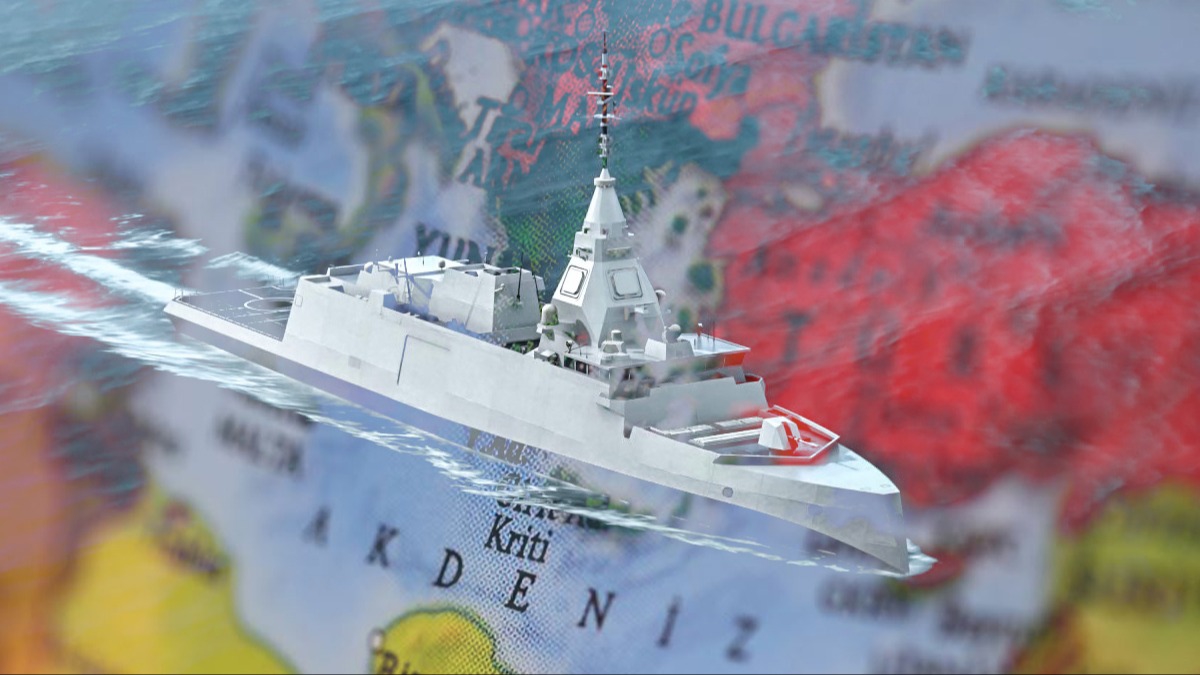 Akdeniz'de silahlanma yar: Komunun ilk Belharra snf frkateyni tantld