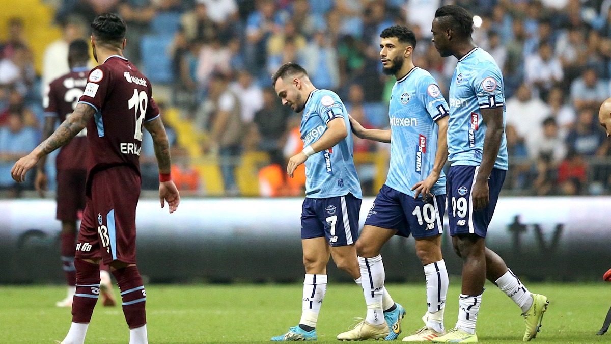 Trabzonspor, Adana'dan kamad! Mavi imekler Nani ile gld