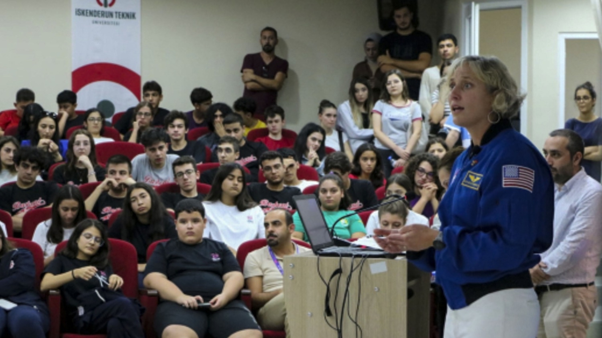 Emekli NASA astronotu Hatay'da: Bilim insanlar daha iyi bir yol aryor