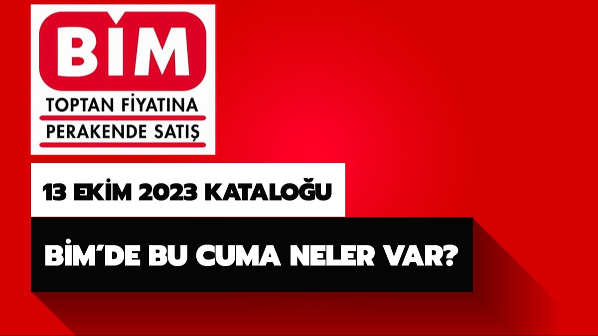 BM 13 Ekim 2023 aktel rnler katalou! BM'de bu hafta cuma neler var?