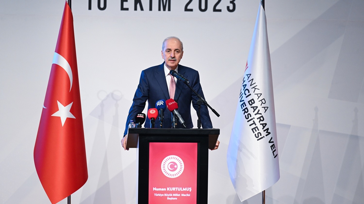 TBMM Ba�kan� Kurtulmu�'tan �a�r�: T�rkiye olarak �zerimize d��eni yapmaya haz�r�z