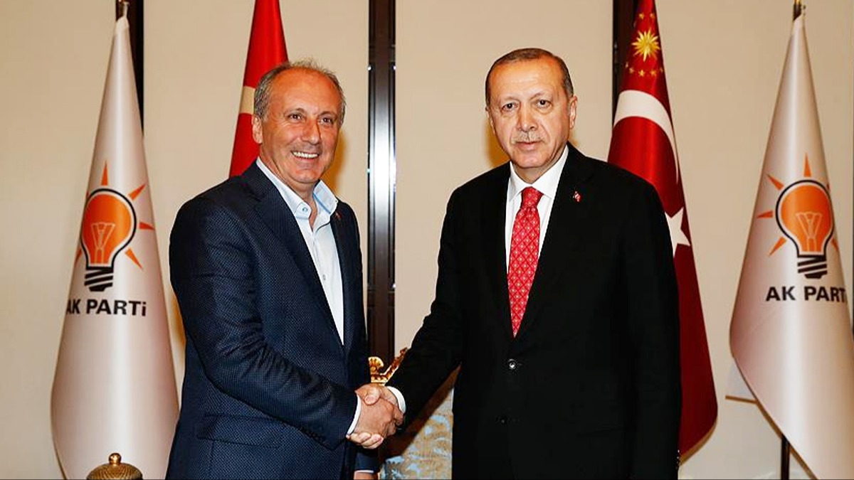 Muharrem nce: Erdoan'n politikasn doru buluyorum