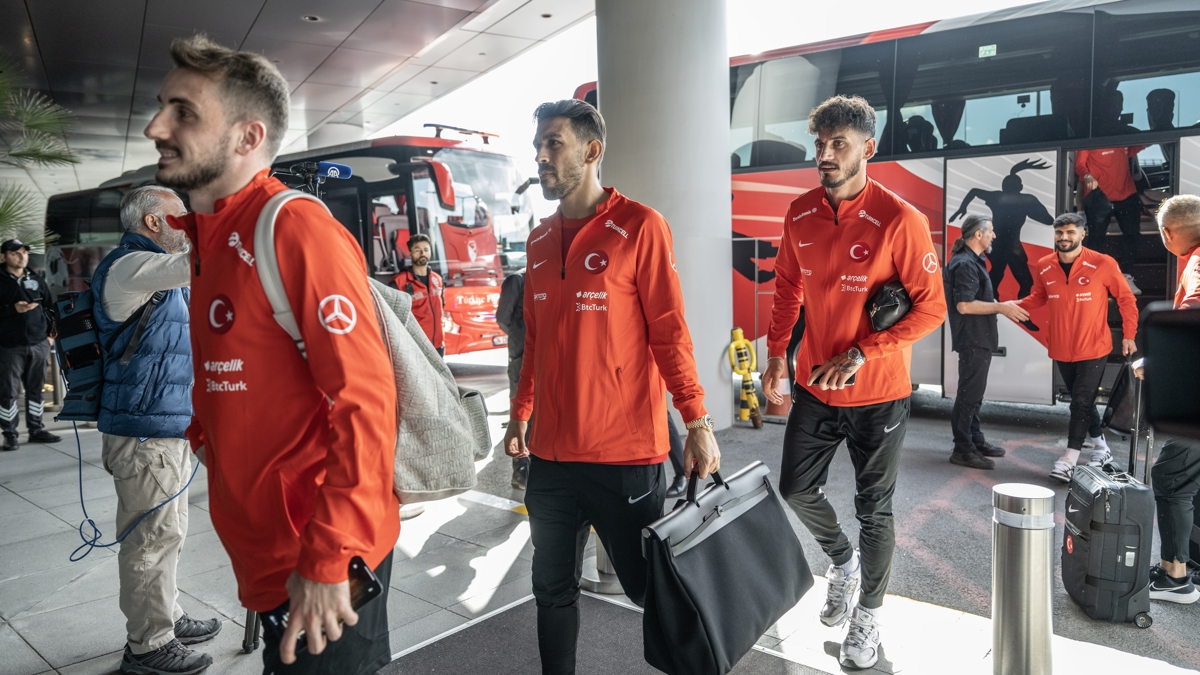 A Milli Futbol Takm, Hrvatistan'a gitti