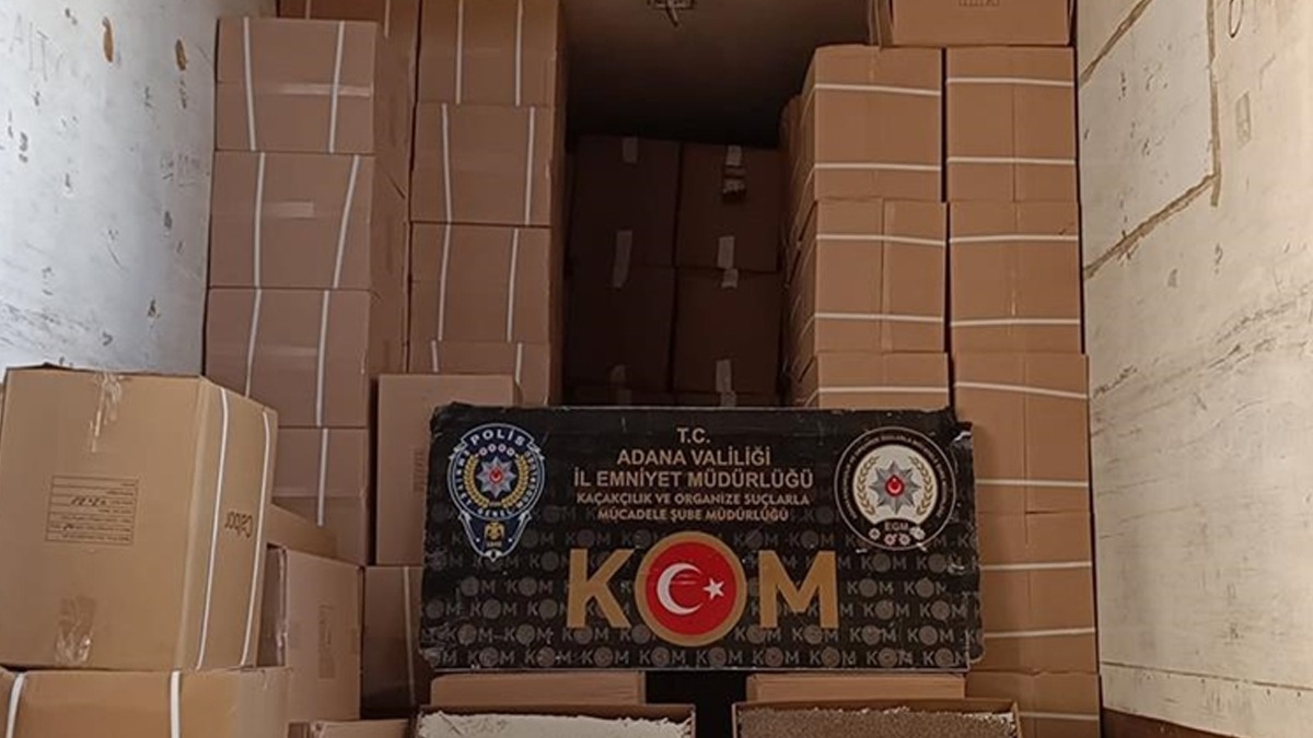 Adana'da ele geirildi: Tam 60 milyon 