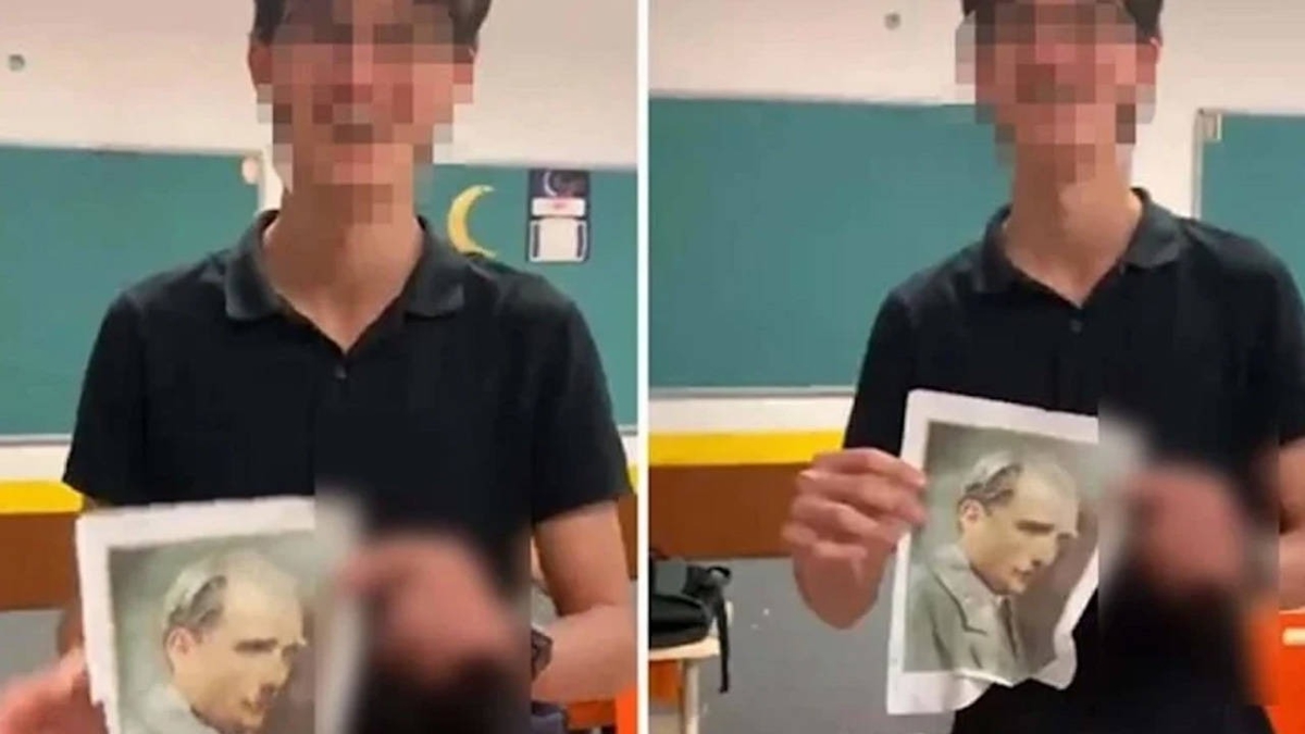 Atatrk'n fotorafna uygunsuz hareketler yapmt: Mahkeme kararn aklad