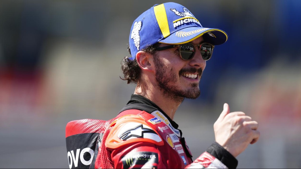 MotoGP'nin 15. ayanda kazanan Francesco Bagnaia