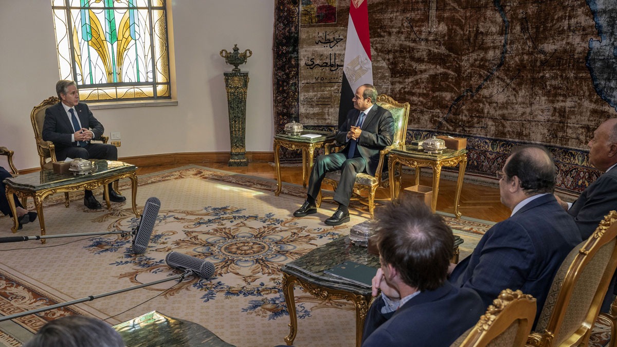 Sisi'den ABD'li Blinken'a ayar! Diyalog Başkan Erdoğan'ın sözünü akıllara getirdi