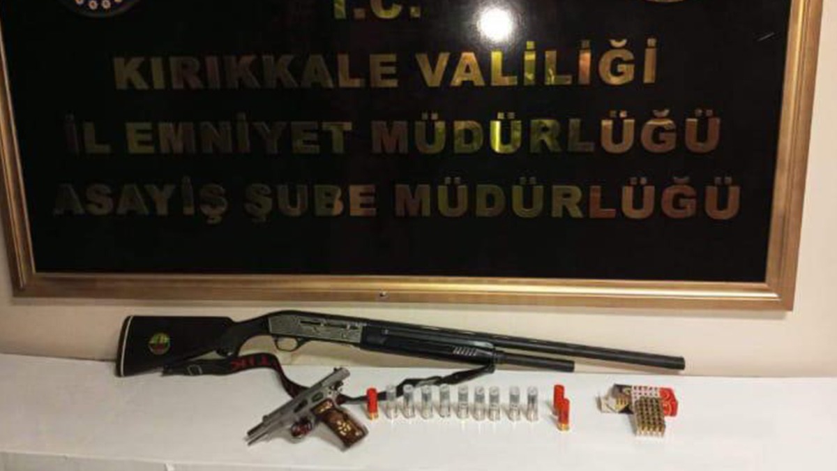 Krkkale'de aranan 3 pheli tutukland