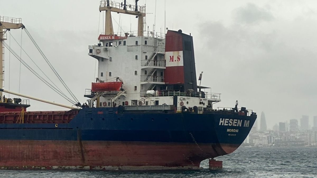Komoros bayrakl ''Hesen M'' gemisi kurtarld