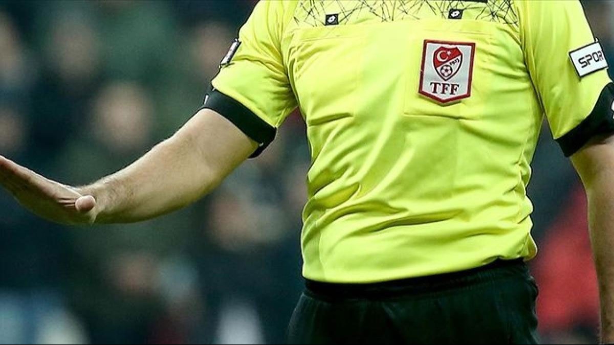 1. Lig'de 9. hafta hakemleri akland