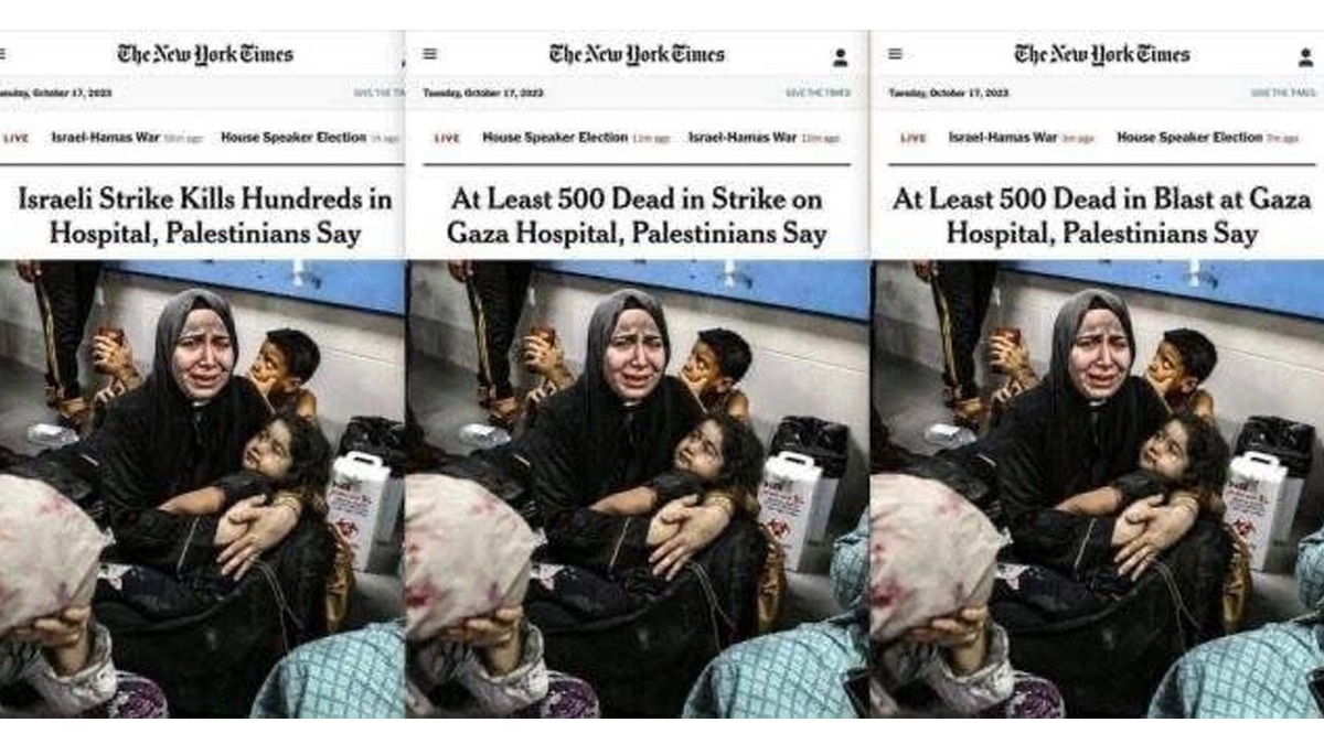 İsrail'in tetikçiliğine soyundular! NYT tam 3 kez başlık değiştirdi  