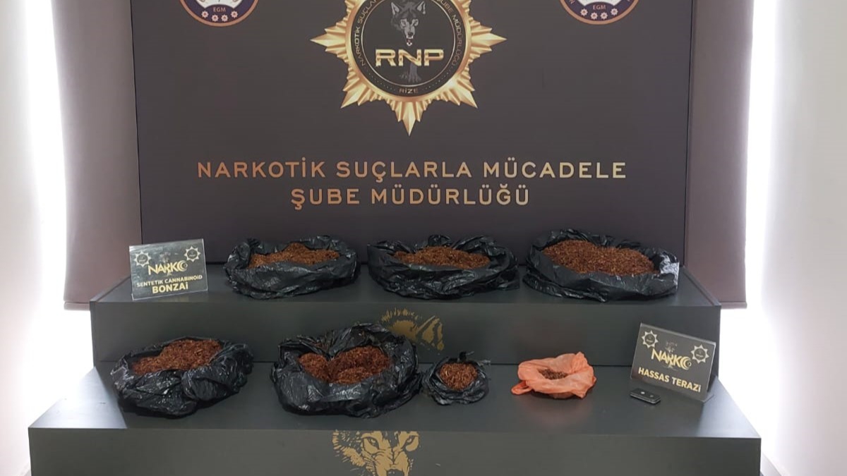 5 kilogram sentetik uyuşturucu ele geçirildi: 2 tutuklama