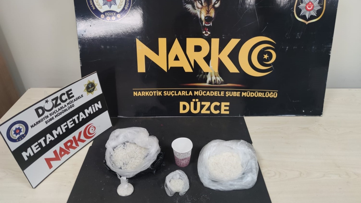 Düzce'de uyuşturucu operasyonu: 3 tutuklama