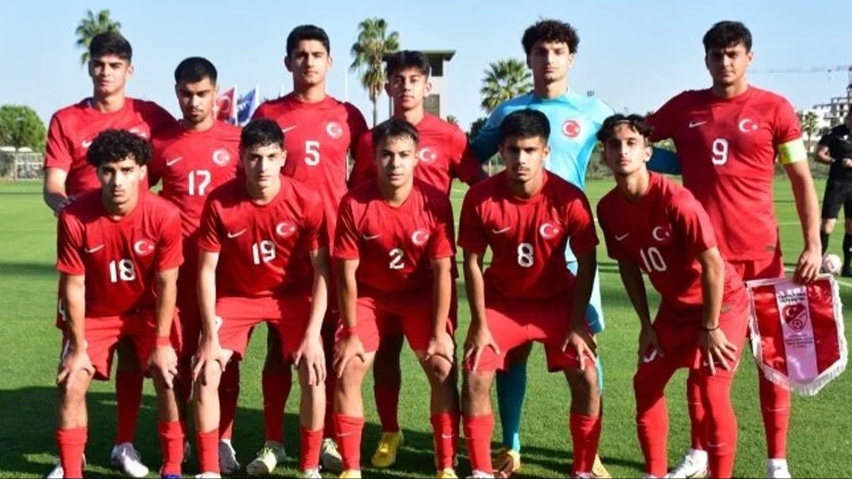 U17 A Milli Takımımız tek golle galip
