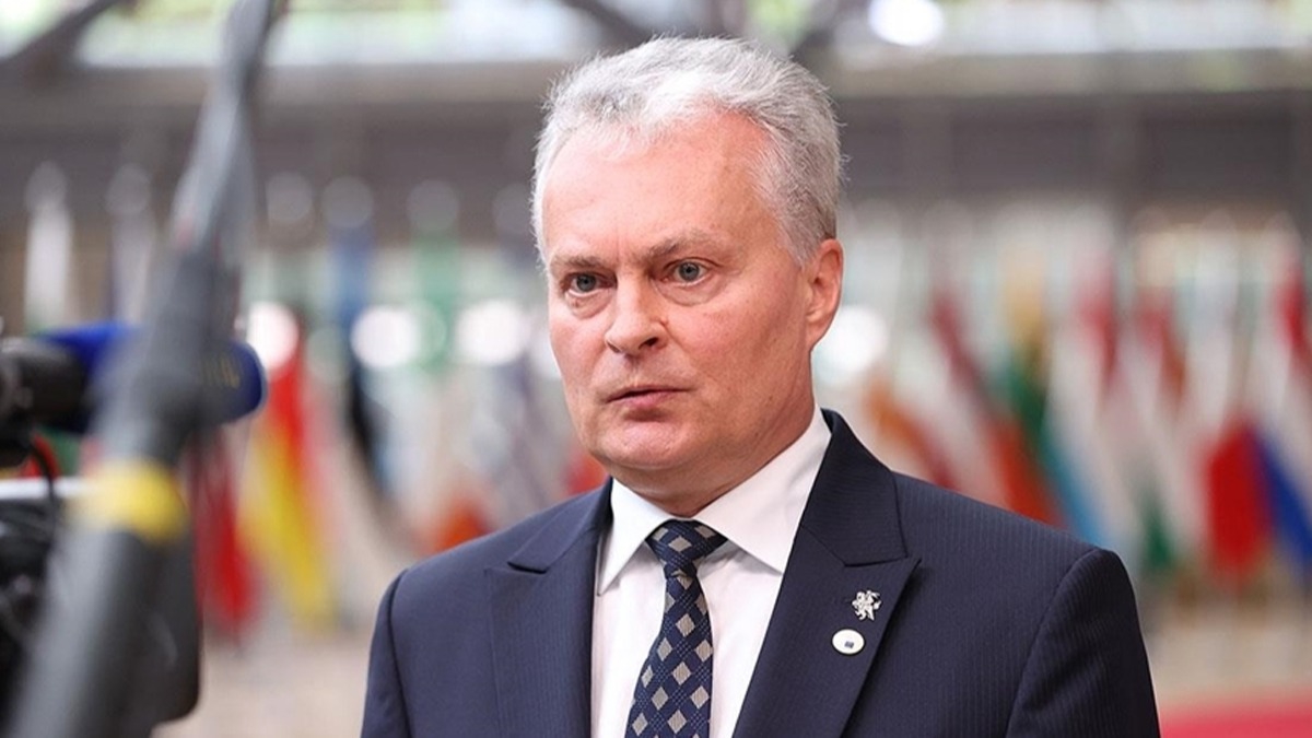 Litvanya Cumhurbakan Nauseda Ukrayna'ya desteini yineledi 