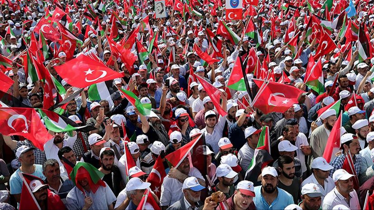 Byk Filistin Mitingi'nin program belli oldu