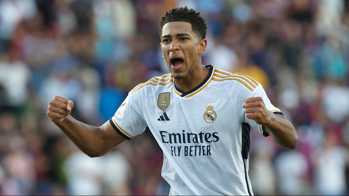 El Clasico'da kazanan Real Madrid! spanyol ekibi Bellingham ile gld