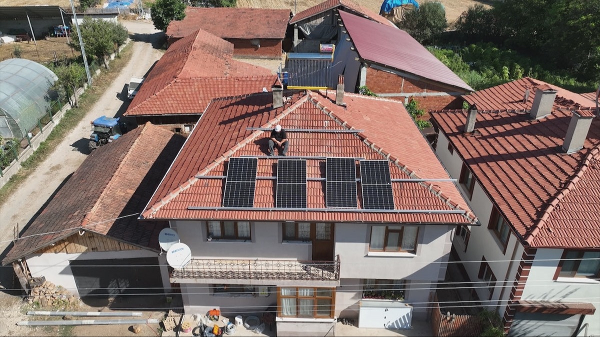 GES'le orman kylleri kendi elektriini retiyor