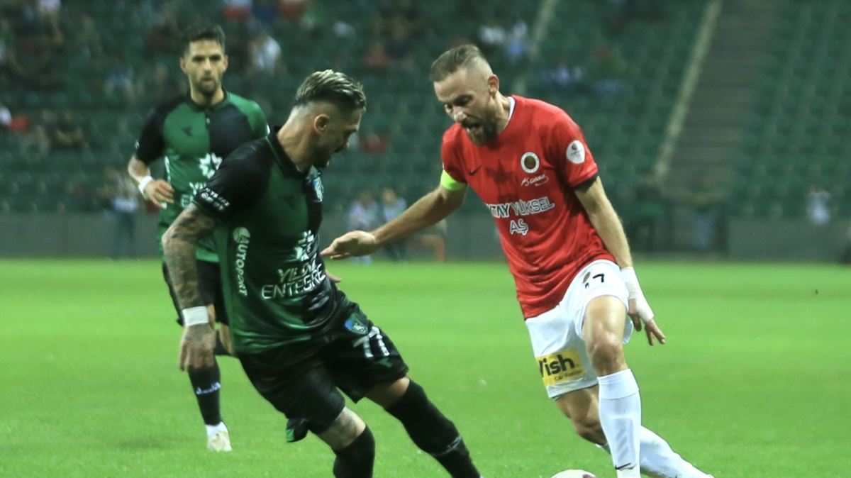 Kocaeli'de 4 gol var, kazanan yok!