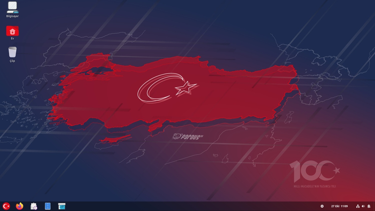 Yerli iletim sistemi PARDUS'tan 100. yla zel srm! Teknolojik bamszl vurgulayacak