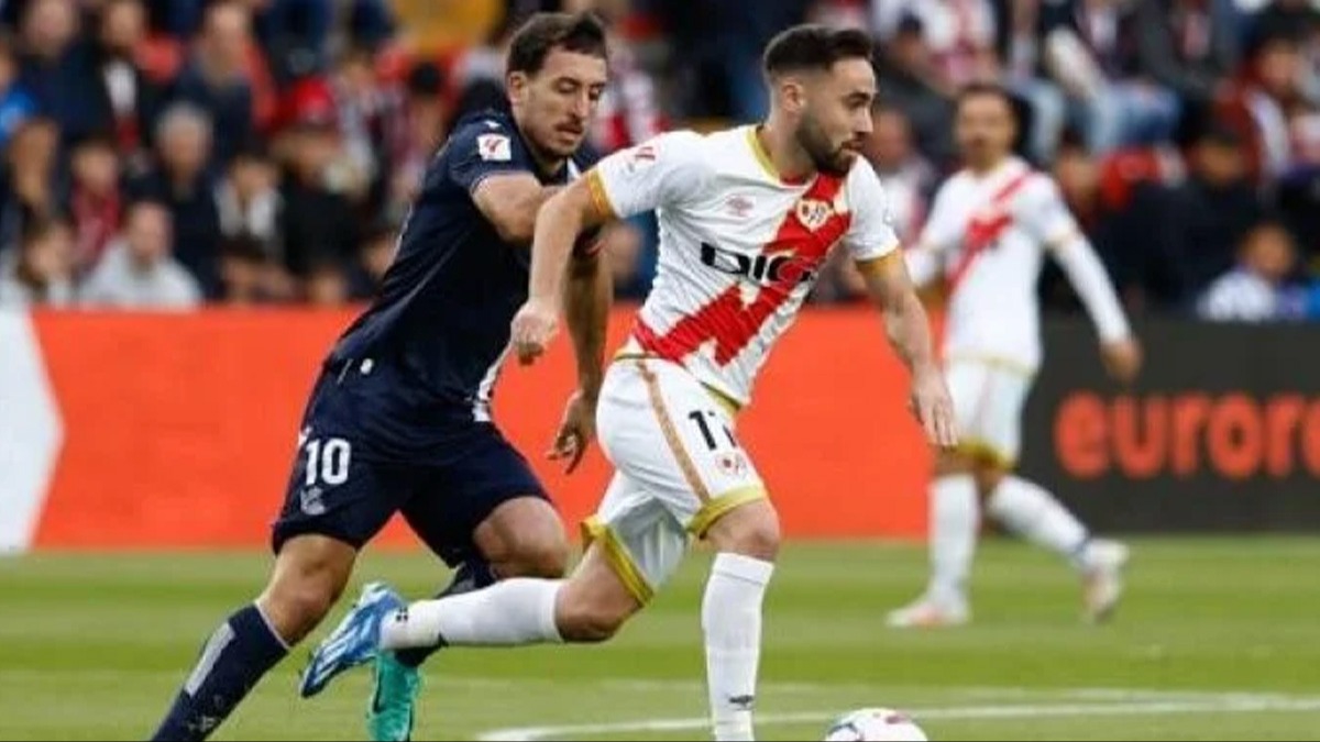 Rayo Vallecano 90+1'de Sociedad'dan puan kapt