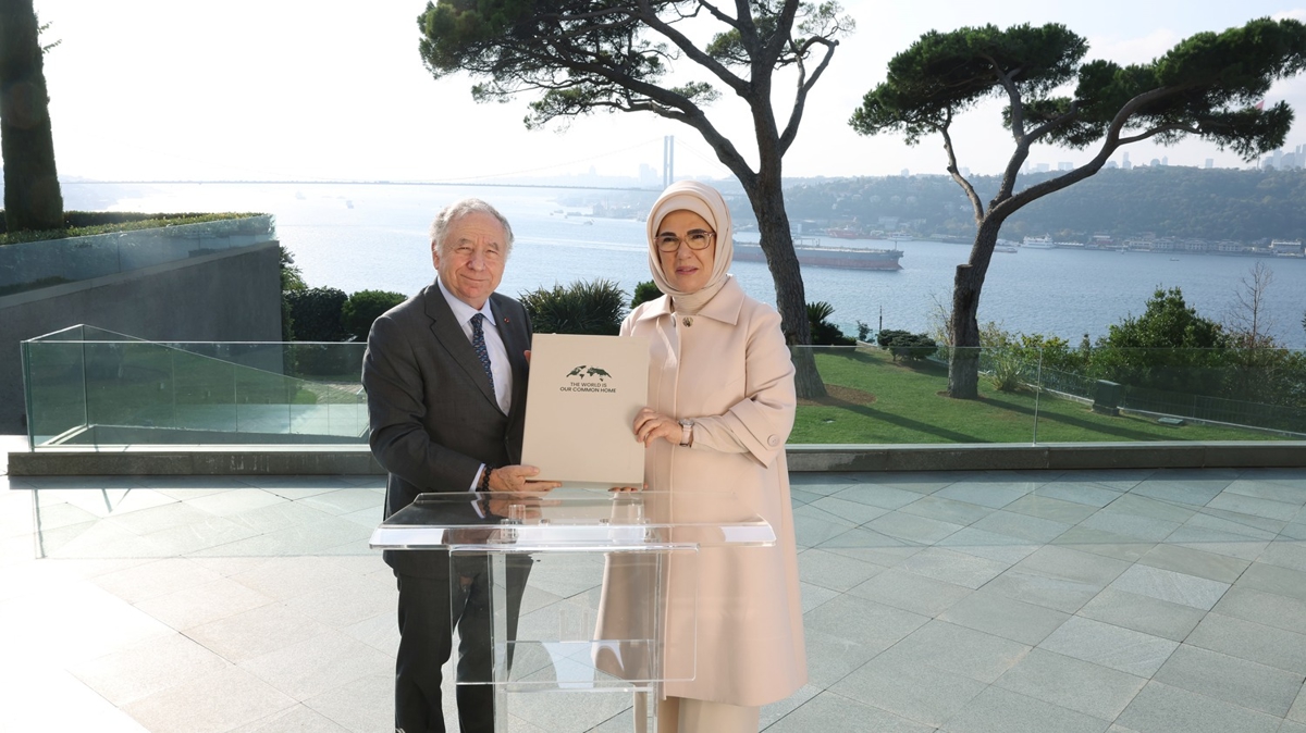 Emine Erdoan, Jean Henri Todt'u kabul etti