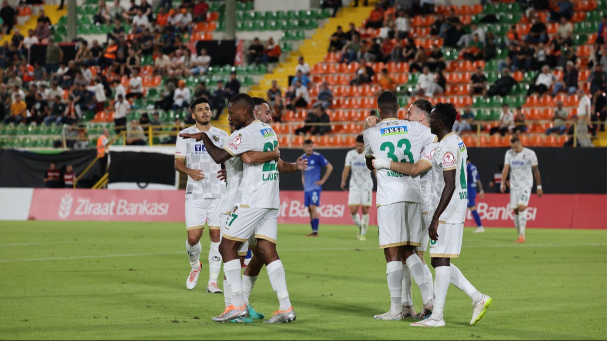 Alanyaspor, turu zorlanmadan geti