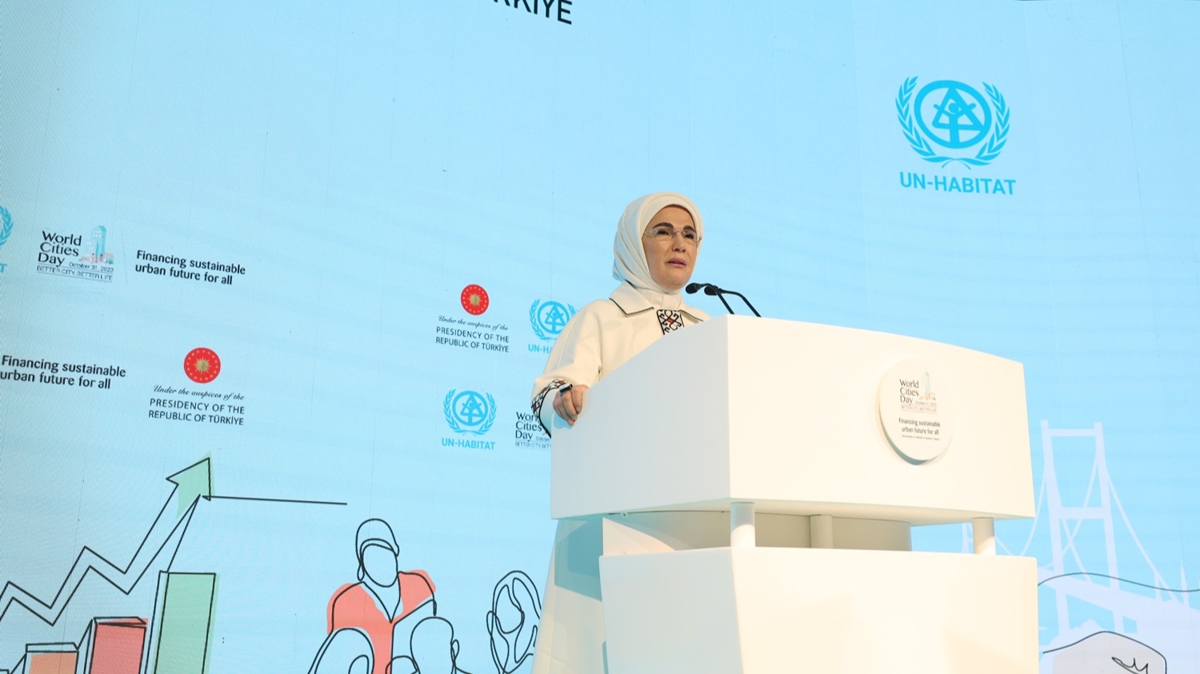 Emine Erdoan: Kresel sfr atk fonu iin giriimleri balatacaz