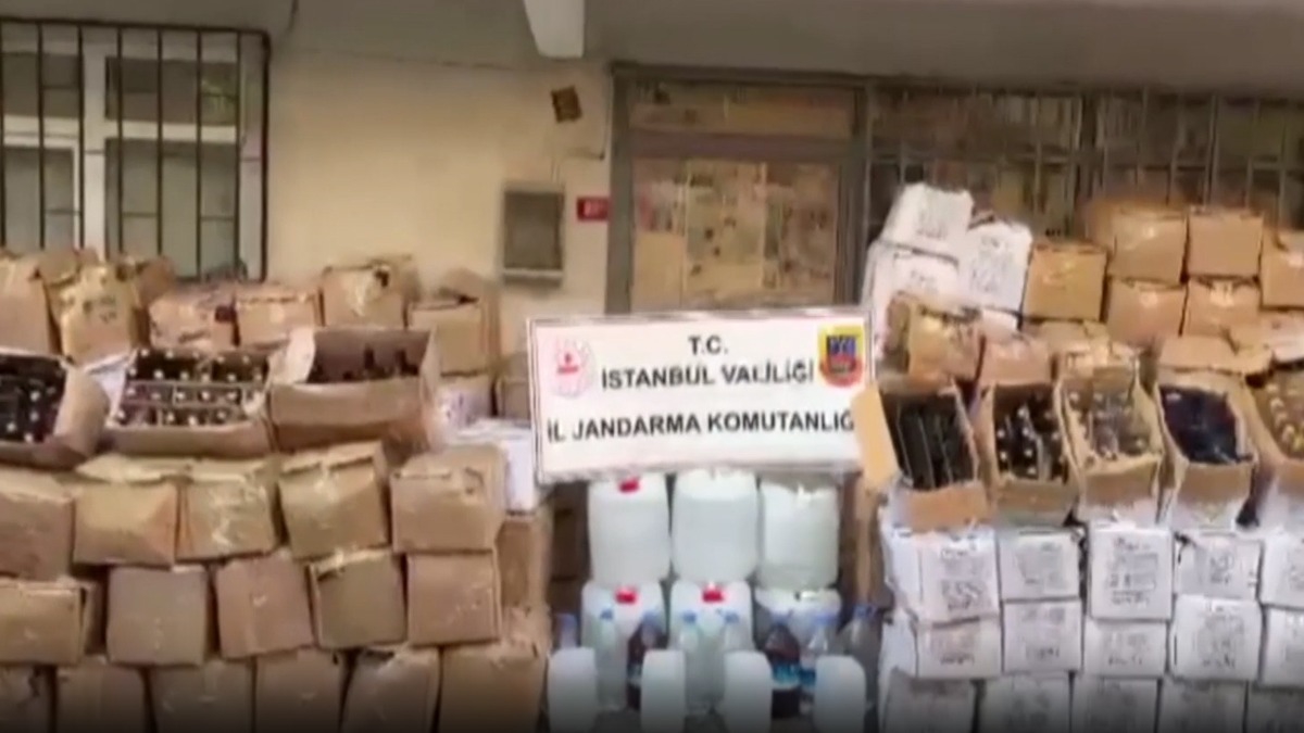 İstanbul'da sahte içki operasyonu: 3 tutuklama