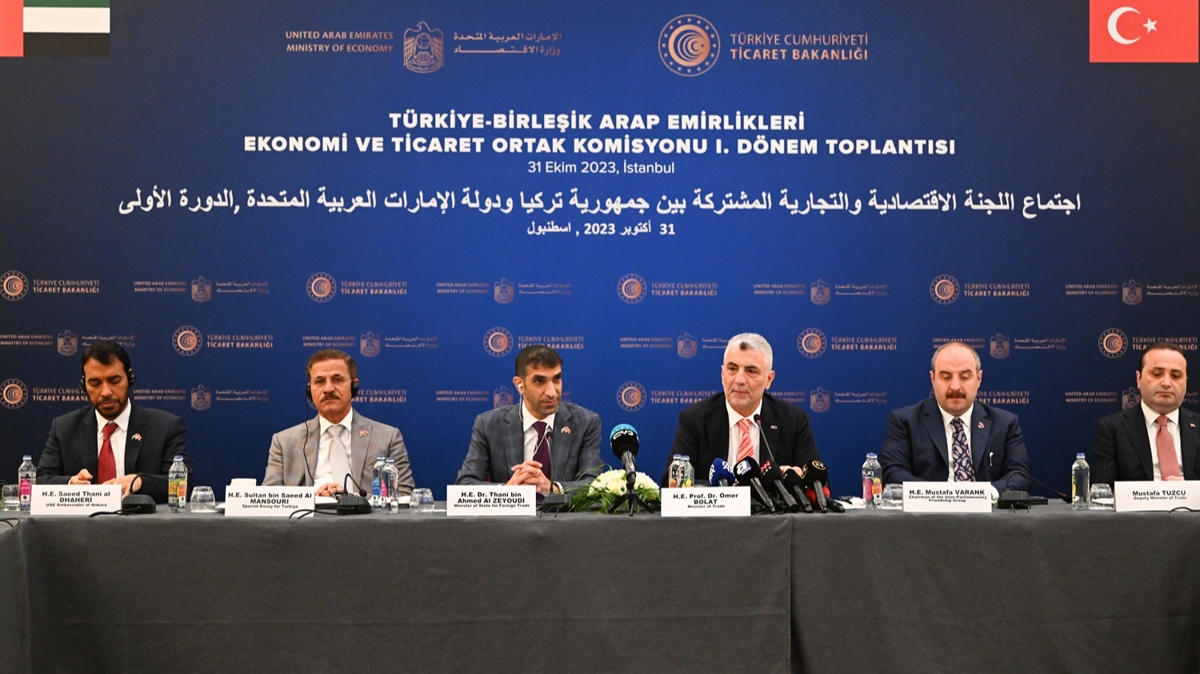 Türkiye ile BAE arasında imzalar atıldı! 25 milyar dolarlık hedef