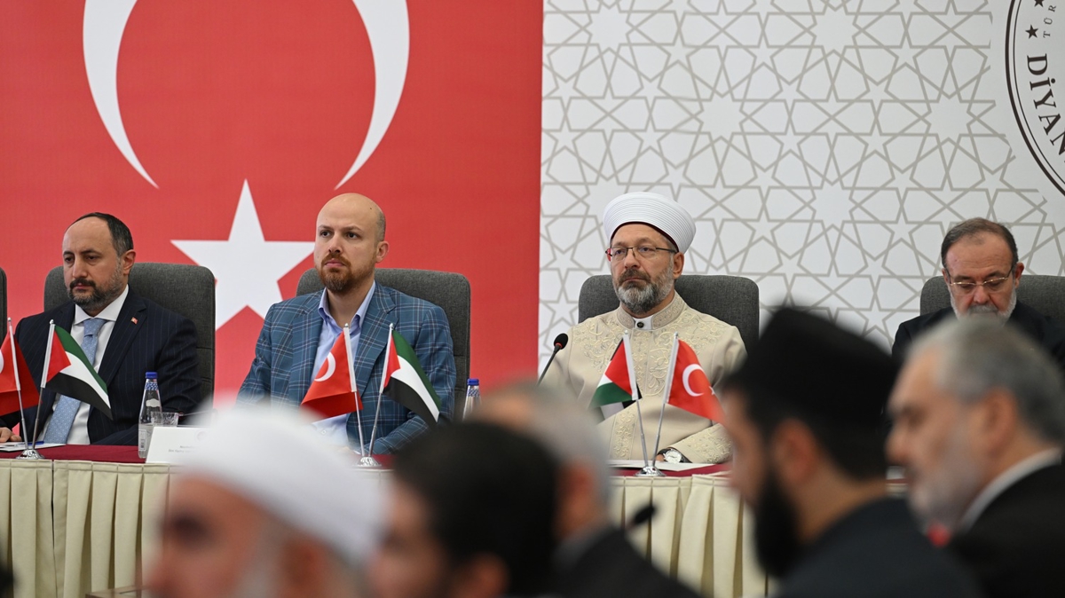 Diyanet leri Bakanlnca ''Sivil Toplum Kurulular ile Filistin stiare Toplants'' yapld