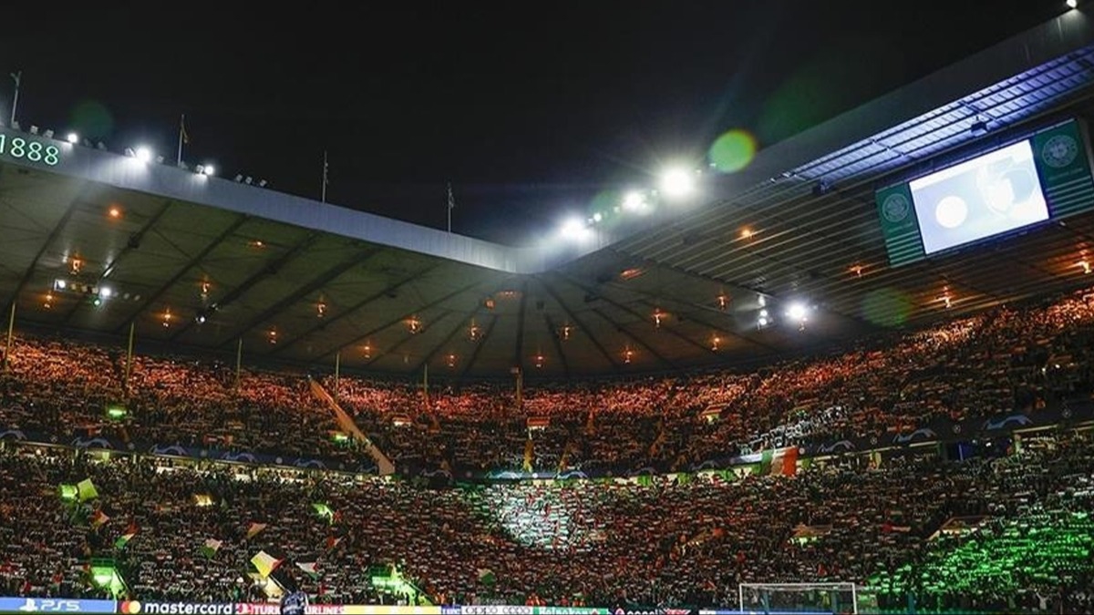 Celtic'ten galci srail'e destek: Filistin'i destekleyenlerin kombineleri iptal edildi