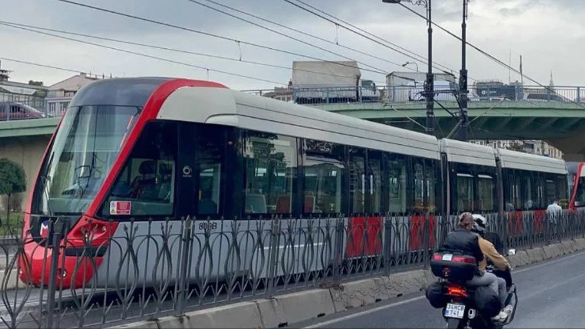 Kabata-Baclar Tramvay Hatt'nda seferler yine aksad
