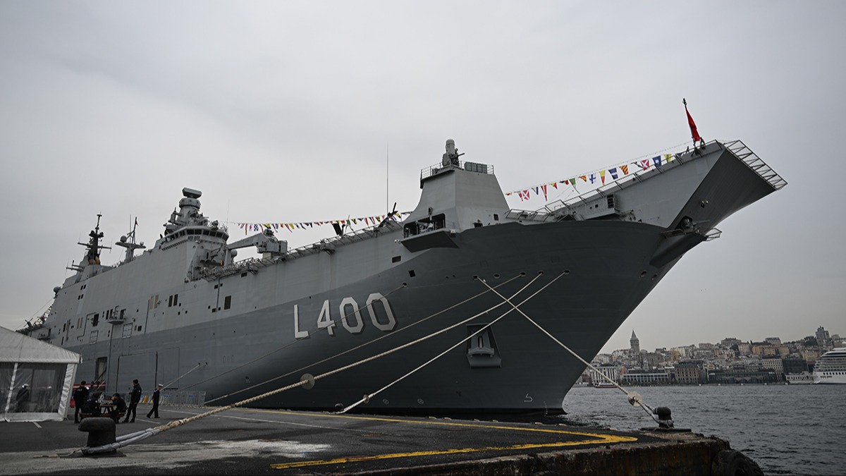 TCG Anadolu'ya hayran kaldlar: Sevincimden iimden alamak geliyor