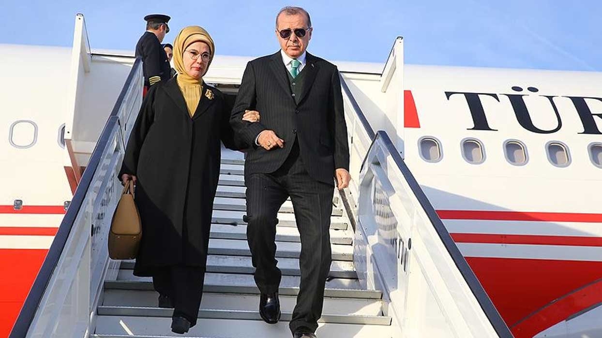 Cumhurbakan Erdoan yurda dnd 