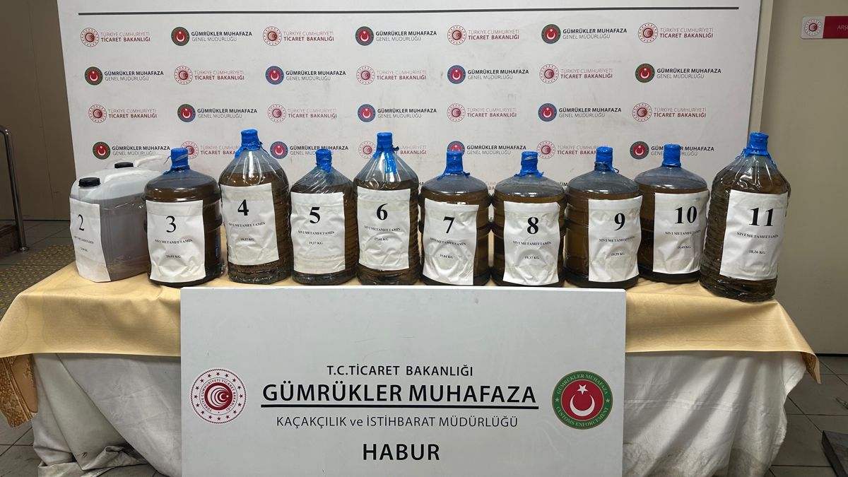 Trda 216,6 kilogram sv metamfetamin ele geirildi