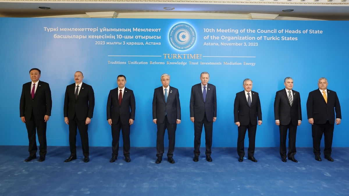 Türk Devletleri Teşkilatı Devlet Başkanları Konseyi 10. Zirvesi başladı