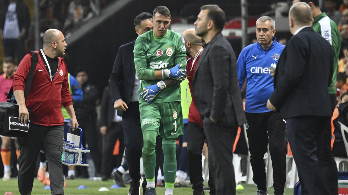 Galatasaray'dan sakatlk aklamas! Muslera'nn salk durumu belli oldu