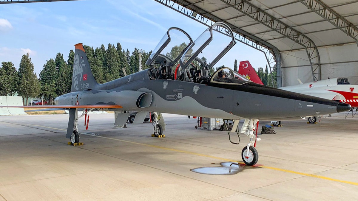 Trk T-38'e yeni kamuflaj! Batnn dikkatini ekti